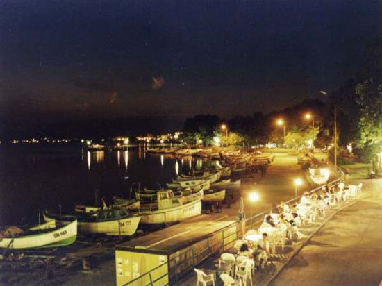 Pomorie v noci